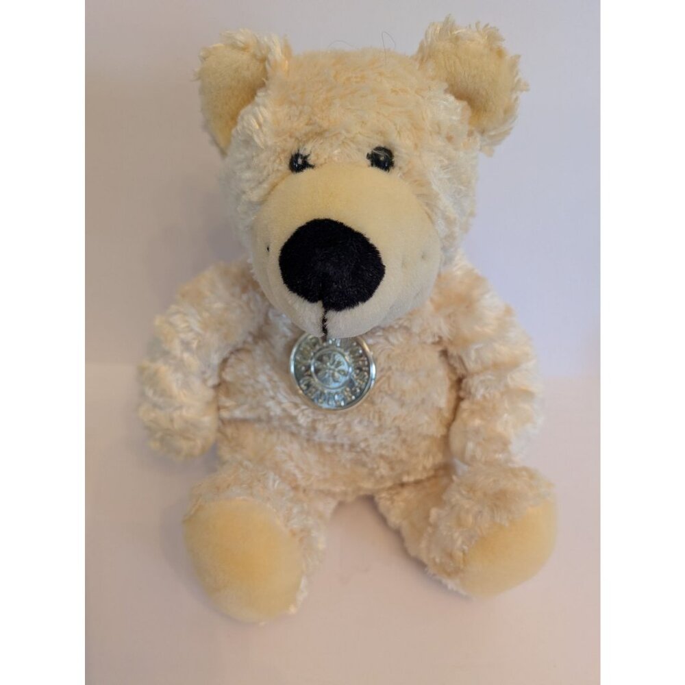 Dan Dee Collectors Choice Plush Teddy Bear Cream 10" Soft Polyester Stuffed Anim